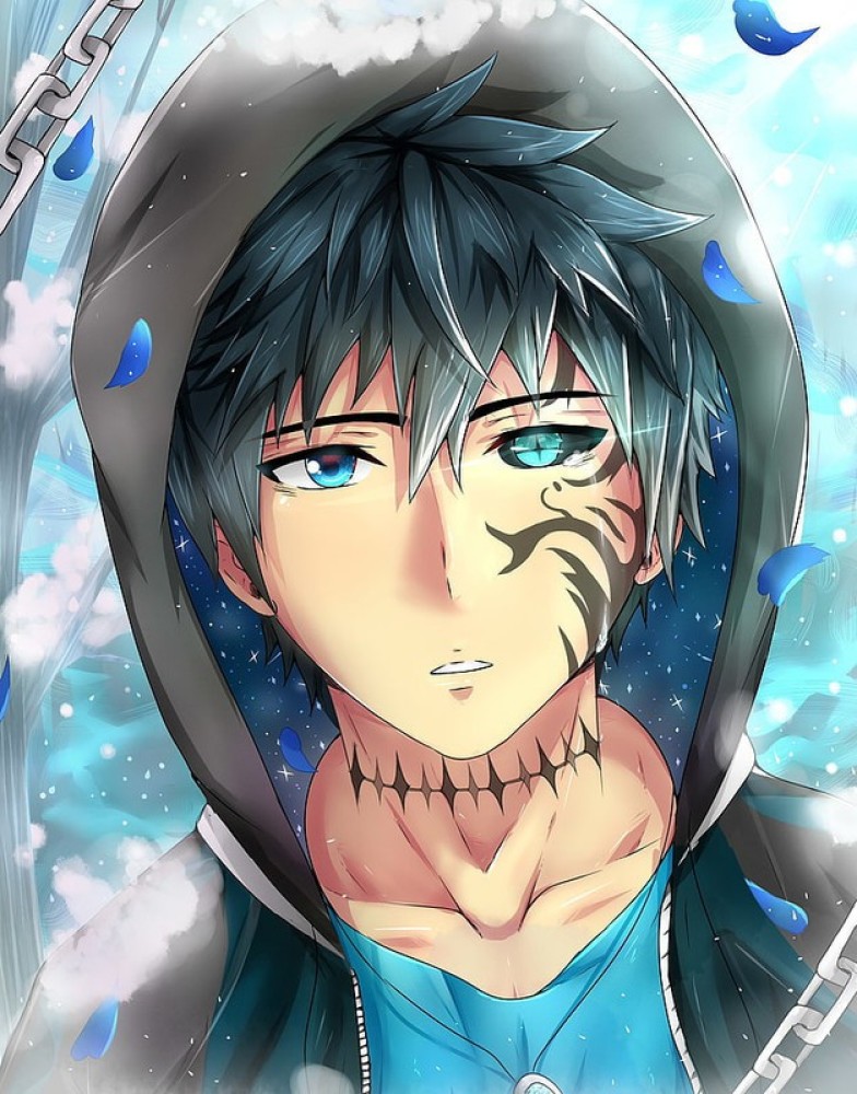 Details more than 76 anime boy with blue hair latest  incdgdbentre