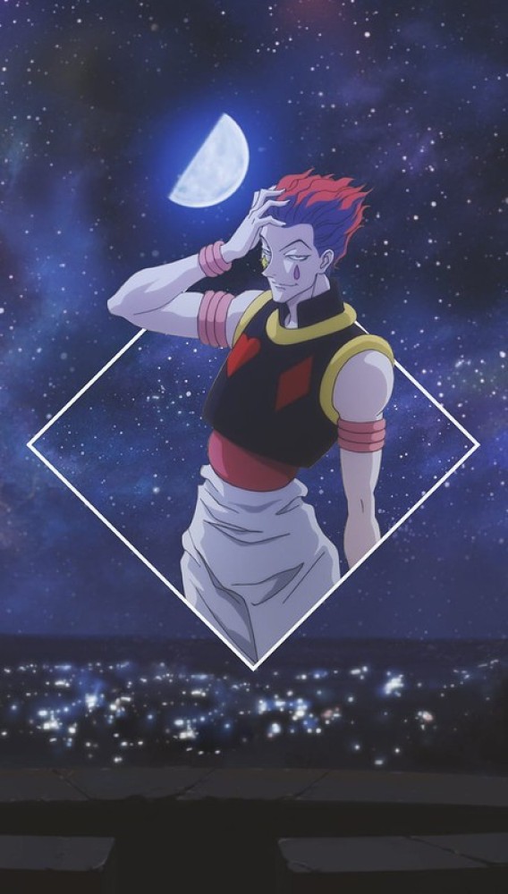 Hisoka HunterxHunter retailer anime portrait