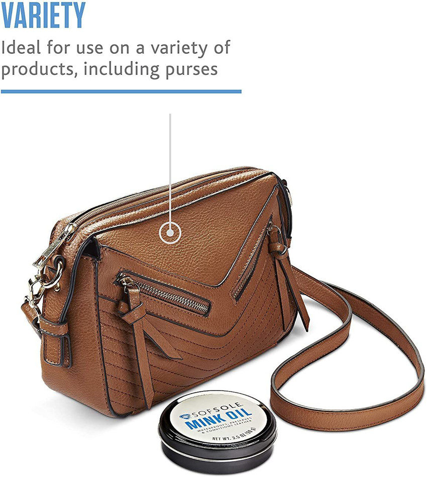 Sof sole mink oil for conditioning and waterproofing leather store