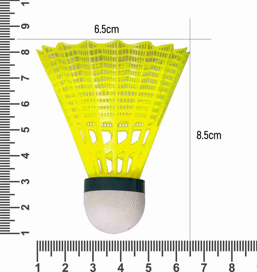 Shuttlecock size sales