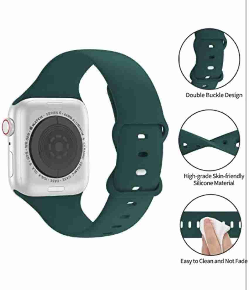 Appysun New Dual Lock 42 44mm Silicon Smart Watch Strap Price in