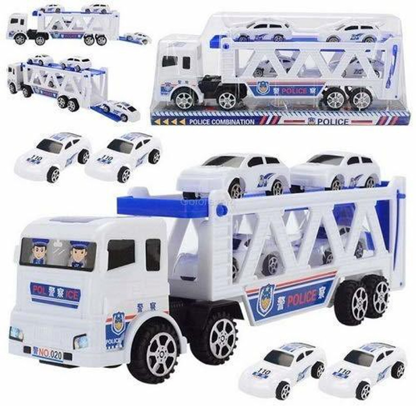 Police hot sale truck toy