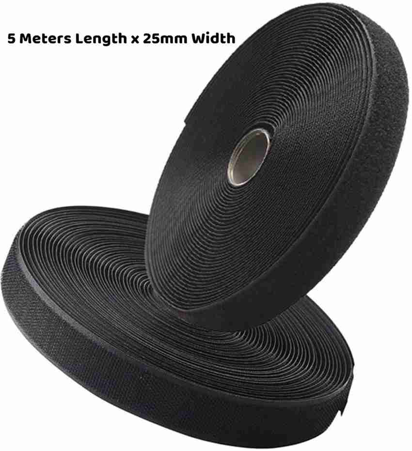 GTH Non Adhesive Hook Loop Tape 5M 25mm Hook Loop Tape