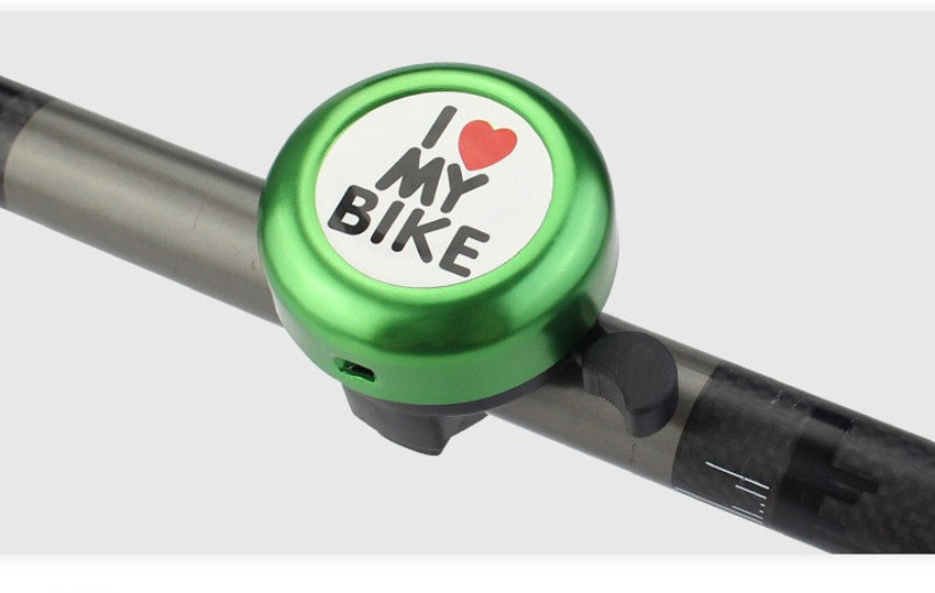 THE MORNING PLAY I Love My Bike Green Cycle Bell Buy THE MORNING