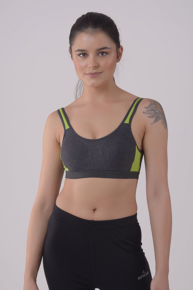 Apraa & Parma AF-3008 Women Sports Non Padded Bra - Buy Apraa & Parma  AF-3008 Women Sports Non Padded Bra Online at Best Prices in India