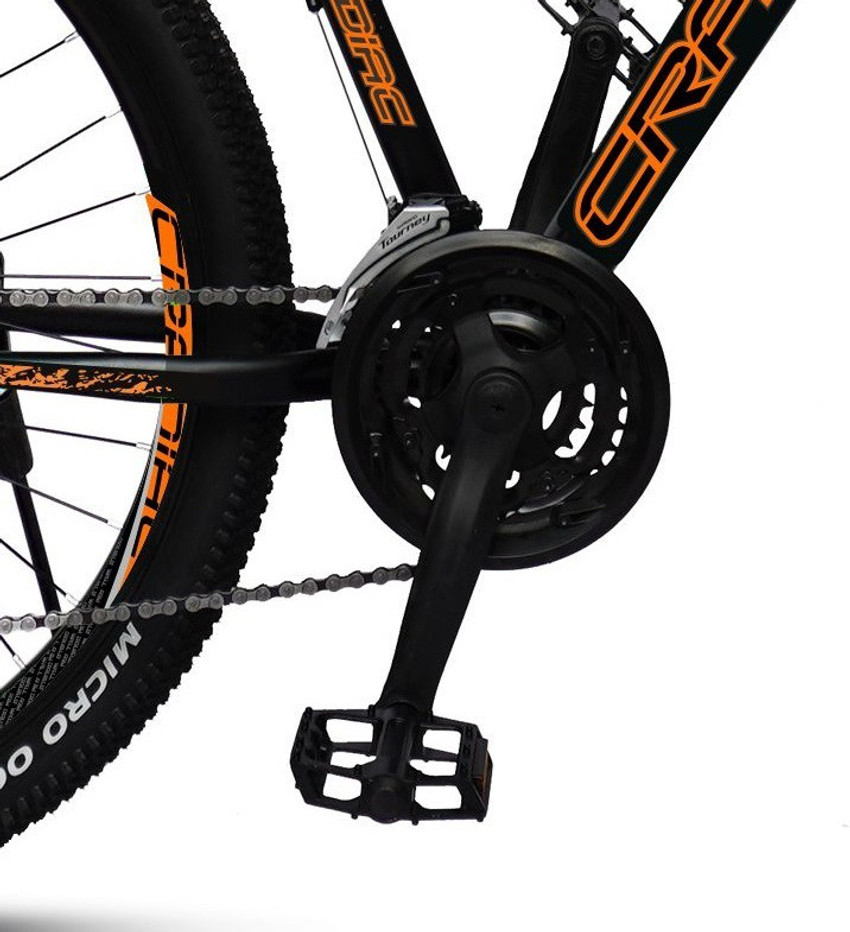 CRADIAC VOYAGEUR 27.5T ORANGE 21 GEAR SHIMANO 27.5 T Mountain