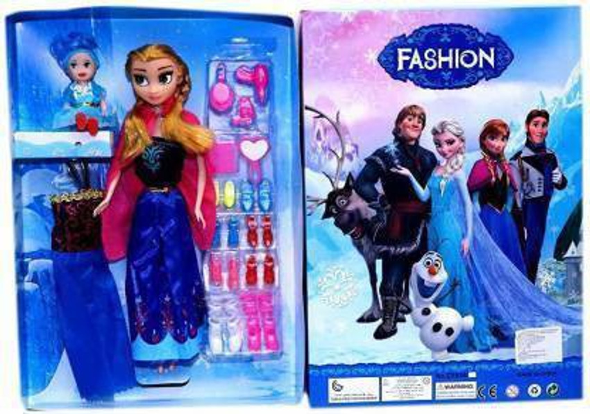 Frozen barbie shop set