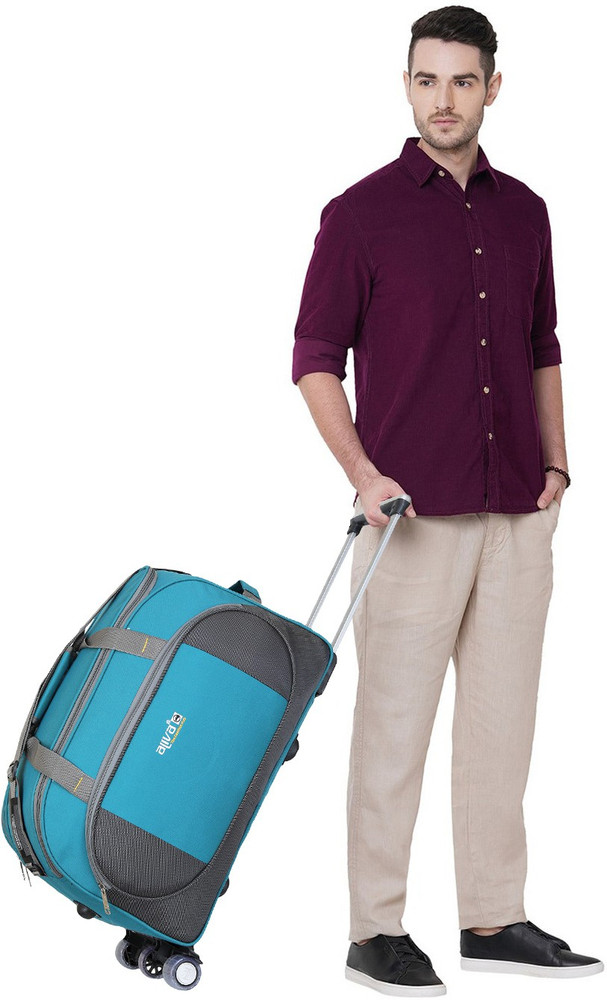 Aliva Luggage BM 1120 22 Inch Travel Bag Ideal for Men Women Branded Tested Quality and With 4 Compartments To Fulfill Your Needs Duffel With