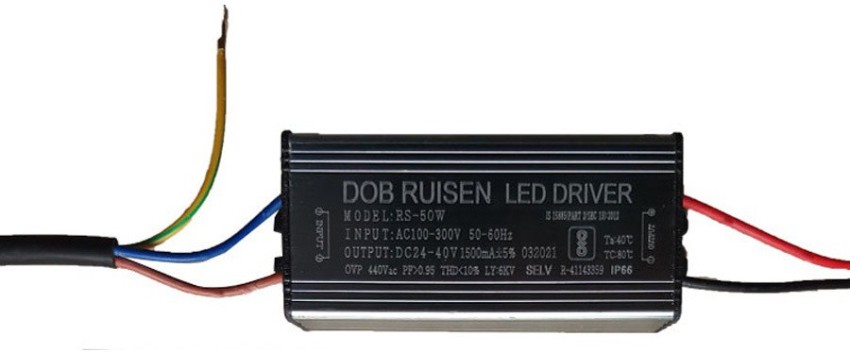 Power Supply IP65 LED Driver 85-300V AC 50/60Hz (50 Watt 1500mA