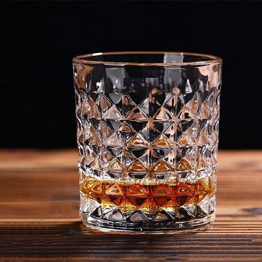 Whiskey Glasses Set of 12-12 oz Double Old Fashioned Rocks Glasses