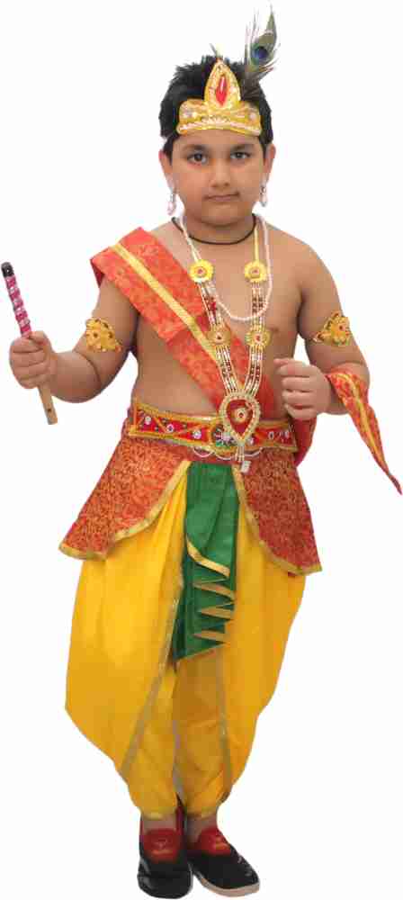 Krishna dress for store 3 year boy