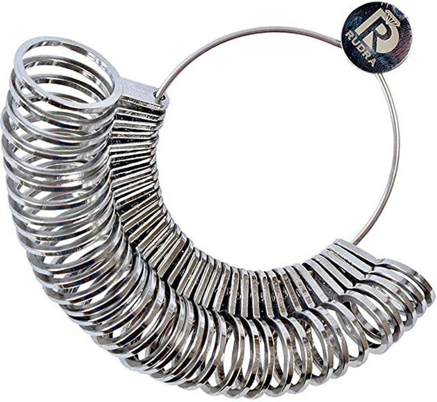 Stainless steel ring sizing top
