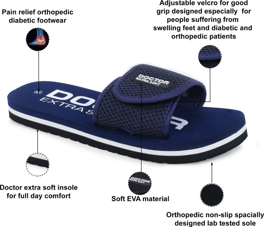 DOCTOR EXTRA SOFT Women Ladies Velcro Adjustable Strap Orthopaedic