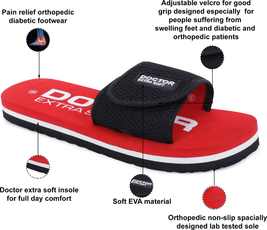DOCTOR EXTRA SOFT Women Ladies Velcro Adjustable Strap Orthopaedic