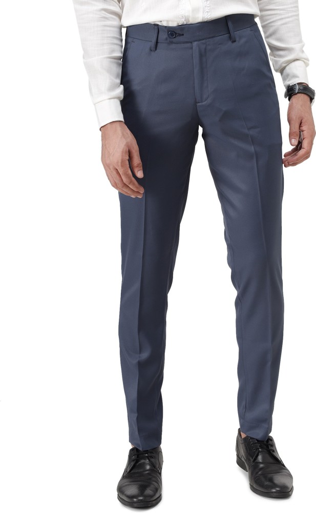 VANDNAM FABRICS Slim Fit Men Light Blue Trousers - Buy VANDNAM FABRICS Slim  Fit Men Light Blue Trousers Online at Best Prices in India