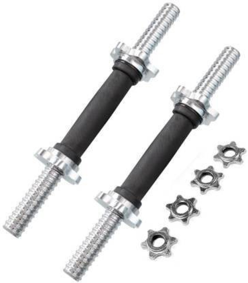 LAFITNESS Premium Quality Dumbbell Rod with Chrome Plated STAR