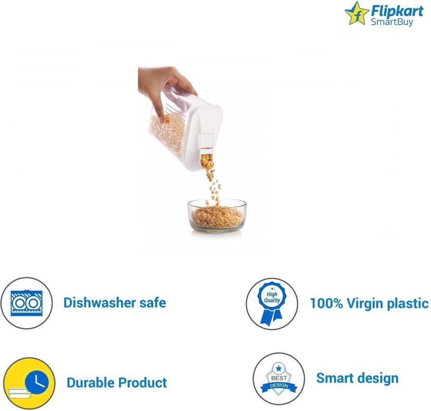 Flipkart SmartBuy 4 in 1 Easy Flow Cereal Dispenser for Kitchen