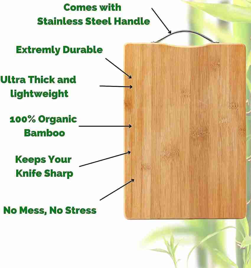 Artisan Organic Anti Bacterial Natural Wood Cutting Board