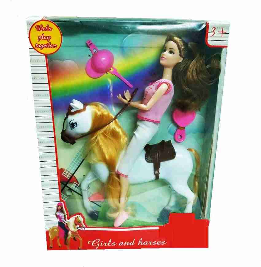 Big shop barbie horse