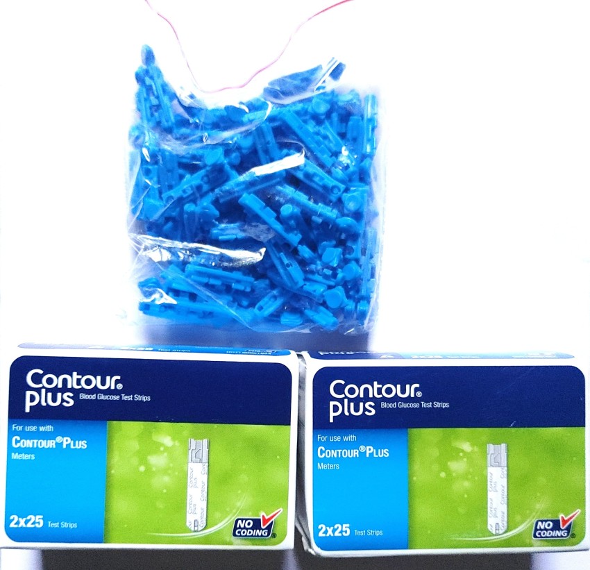 Contour Plus Test Strip Value Pack 50x2+25s+100 Lancet - Guardian Online  Malaysia
