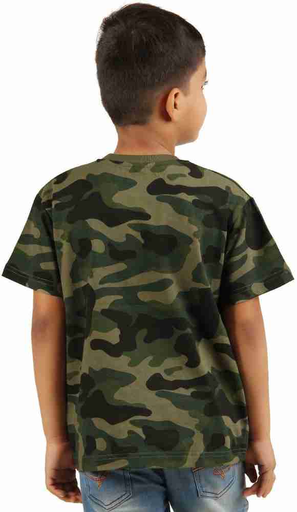 Army t shirt for kids clearance