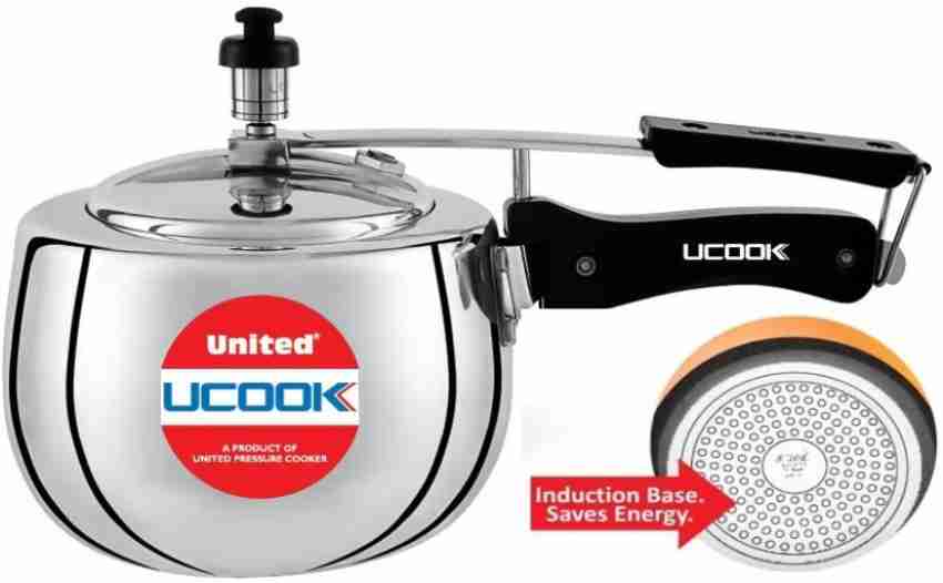 United by United Contura 2 L Induction Bottom Pressure Cooker