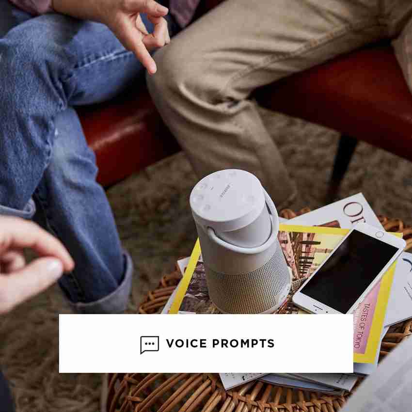 Bose soundlink revolve voice deals prompts