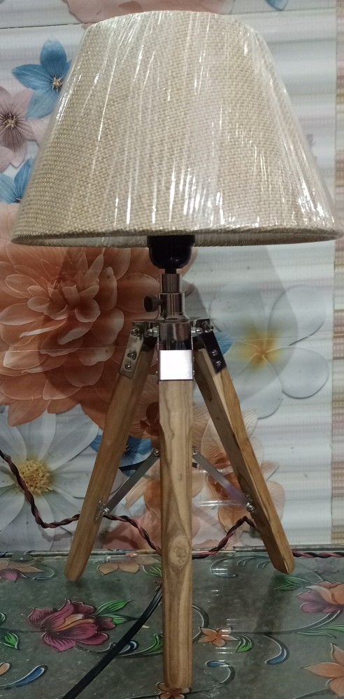 Wooden best Tripod Poly Table Tripod Lamp Beautiful Design home decor