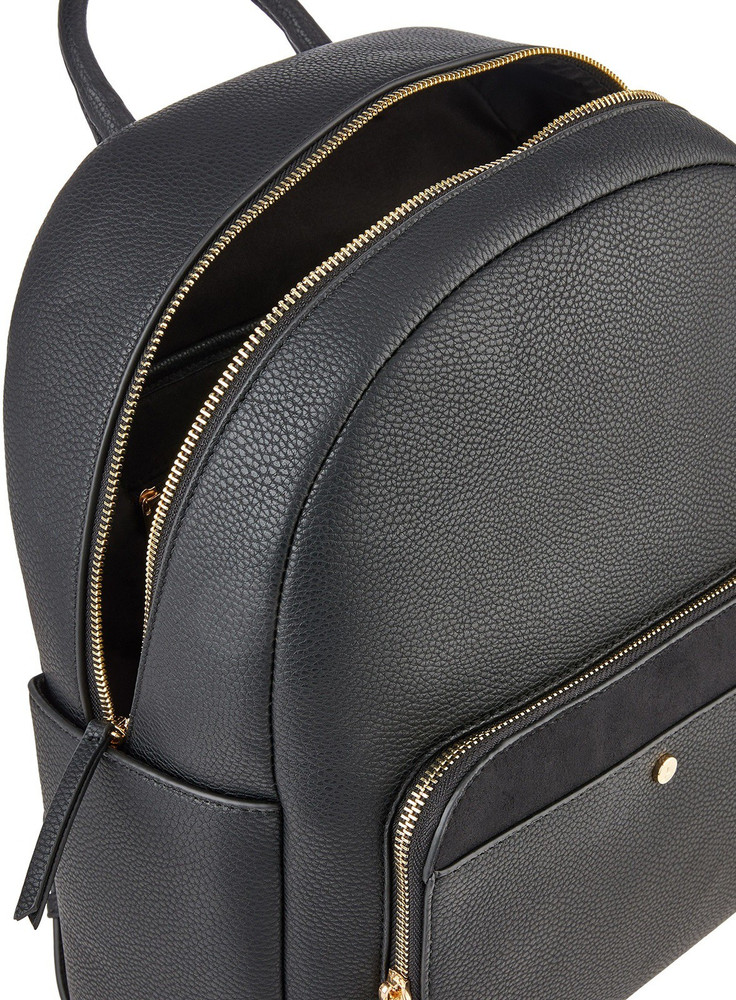 ACCESSORIZE LONDON Nikki Dome Backpack Black 13 L Backpack BLACK Price in India Flipkart