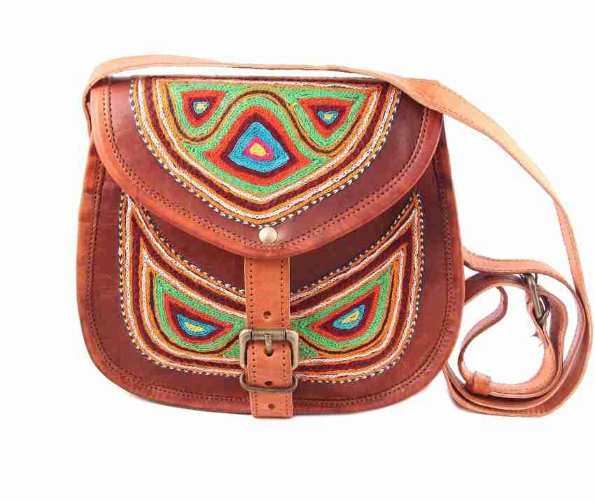 Up To 83% Off on Genuine Leather Crossbody Bag