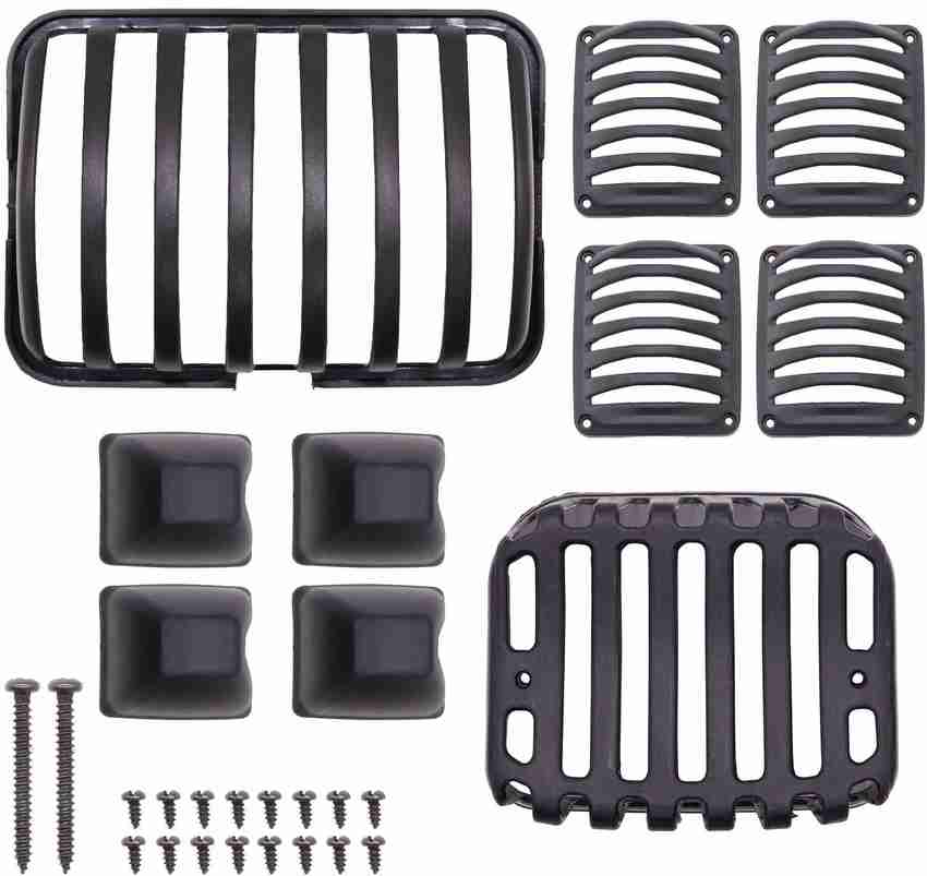 Sai Kirpa Accessories PVC Front Back Indicator Light Grill Cover Set Compatible With Hero Splendor Bike Headlight Grill Price in India Buy Sai Kirpa Accessories PVC Front Back Indicator Light Grill Co...