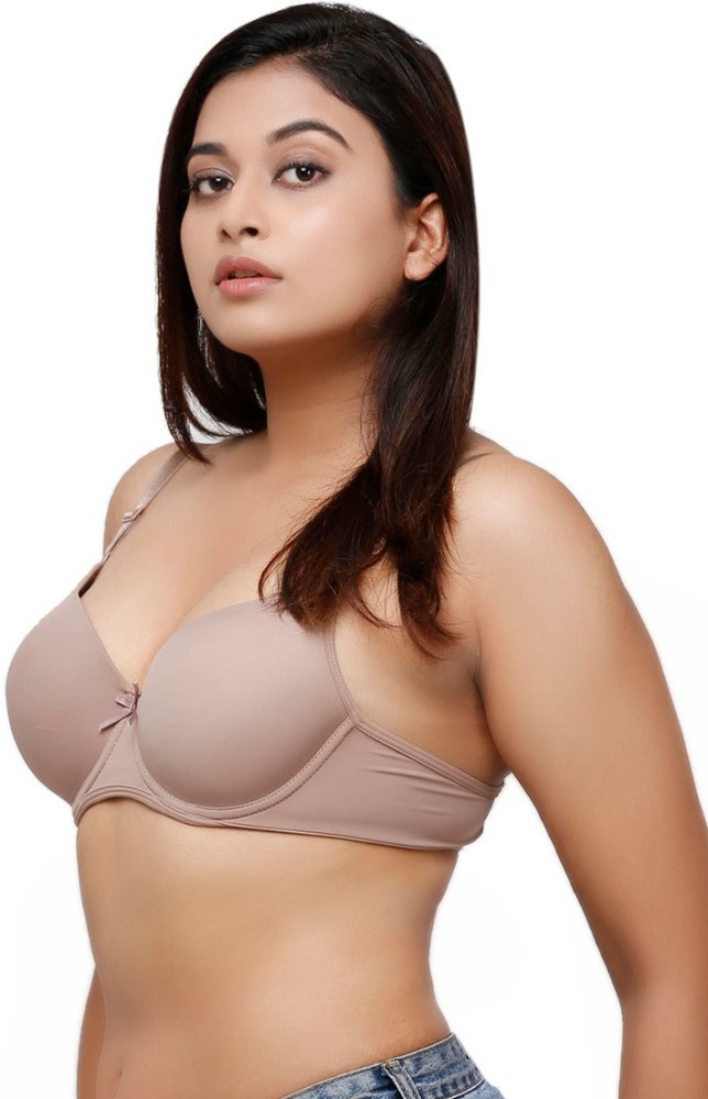Ellixy Fashion Women T-Shirt Lightly Padded Bra - Buy Ellixy Fashion Women  T-Shirt Lightly Padded Bra Online at Best Prices in India