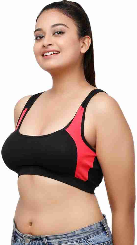 66% OFF on GOLDDUST Style Girls Sports Padded Bra Women Sports Bra(Pink) on  Flipkart