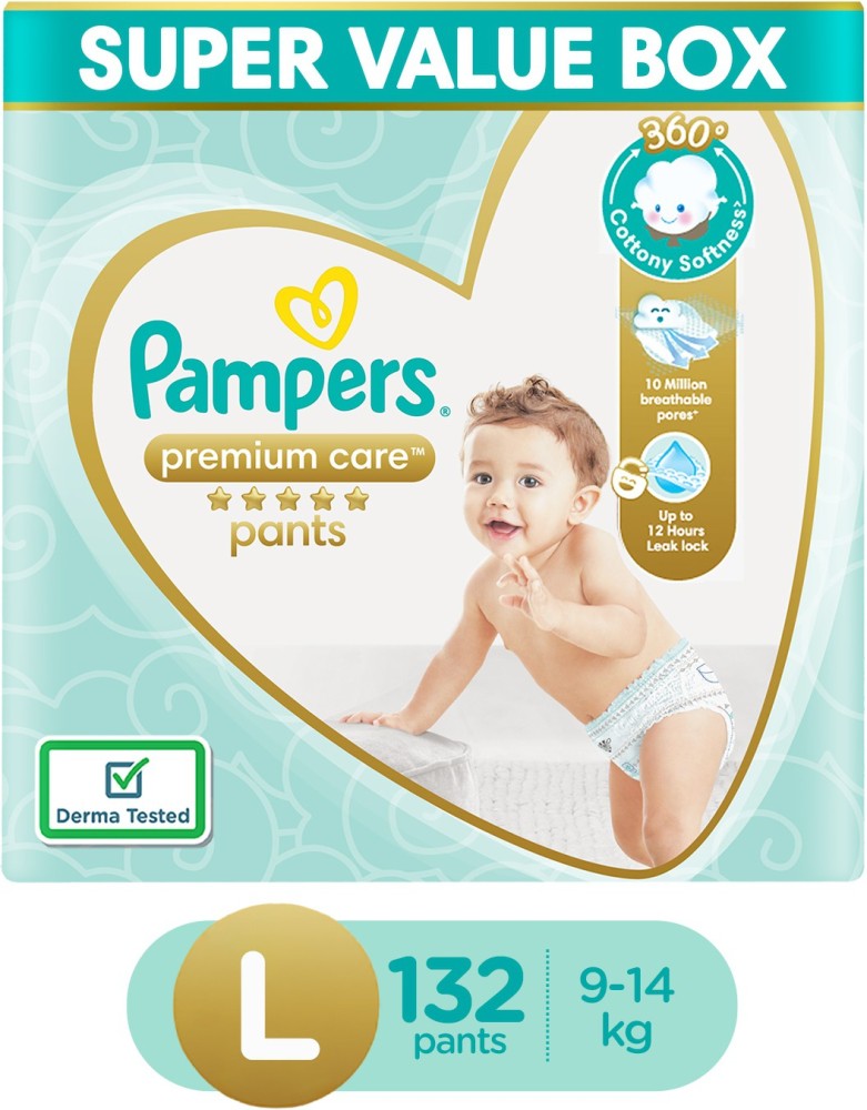 Pampers Premium Care Diaper Pants with 360 Cottony Softness  New Born   Buy 70 Pampers Pant Diapers  Flipkartcom