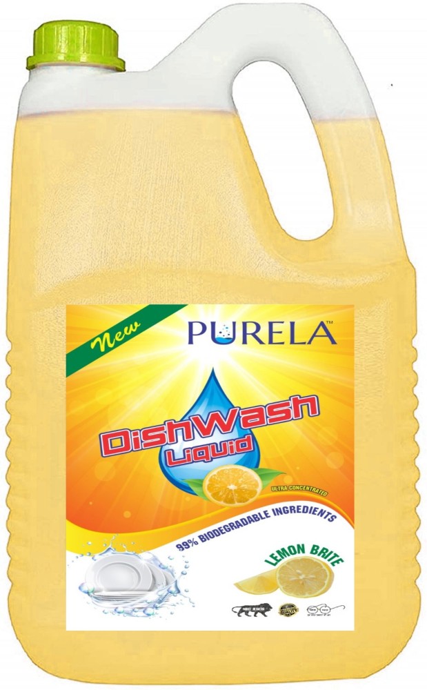 PURELA Dish Wash liquid Anti-Bacterial Disinfectant Dish & Utensil