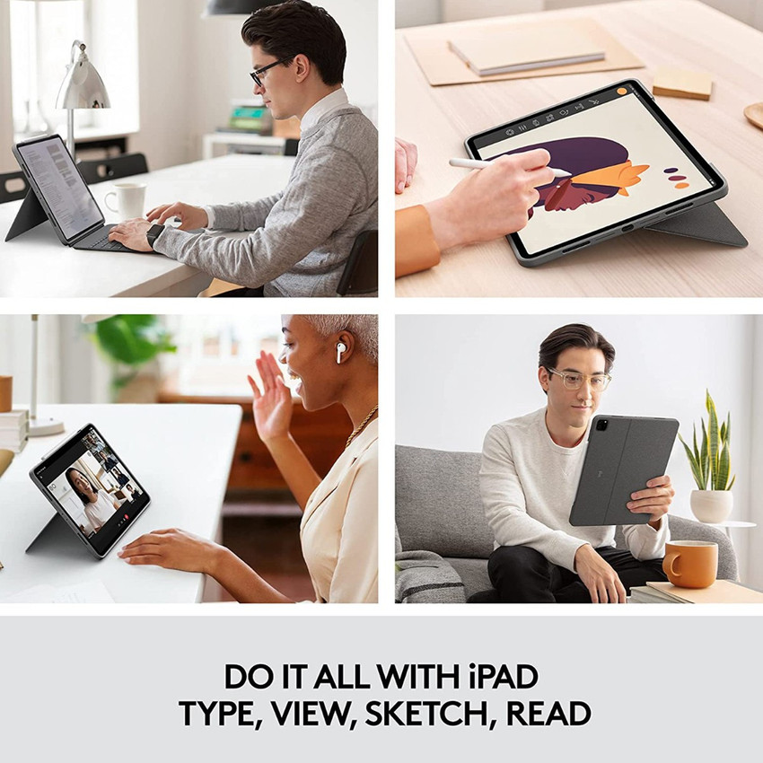 Combo touch logitech ipad pro sales