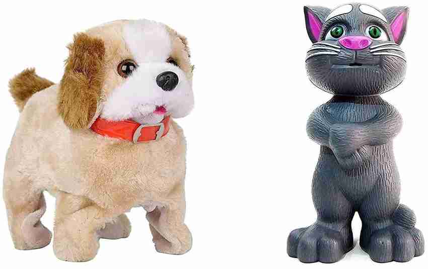 RATNA S Toy Mall Combo 1 Pcs Talking Tom 1 Pcs Jumping Dog