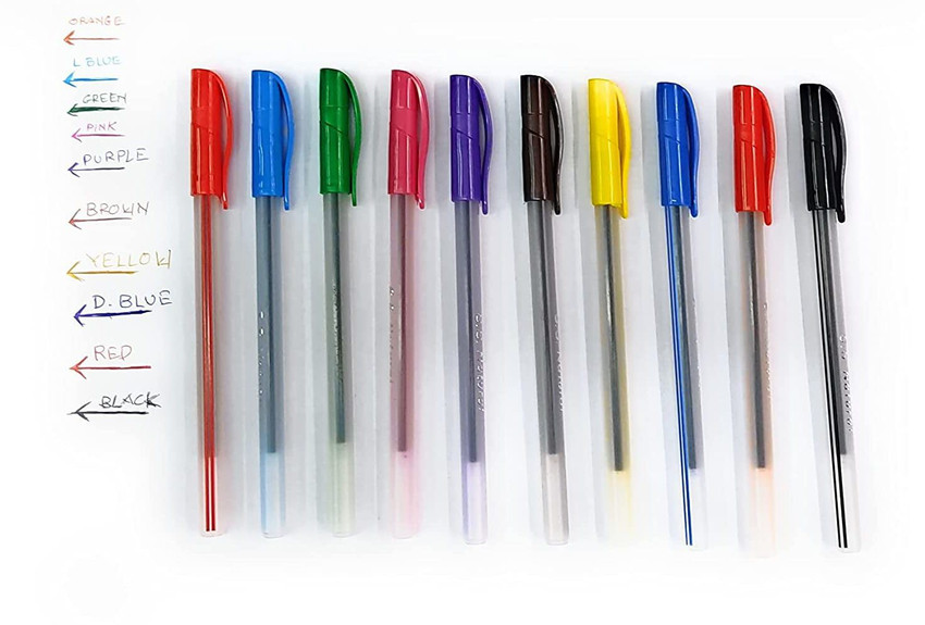 Colour ball on sale pens