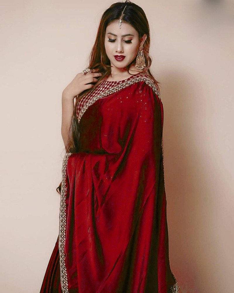 Saree party wear flipkart sale