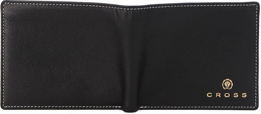 CROSS Men Black Genuine Leather Wallet Black Price in India Flipkart