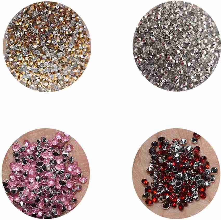 234 Self-adhesive Rhinestones, Glitter Stones for Crafts, Color