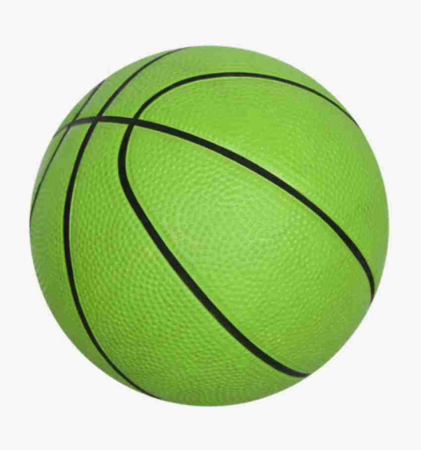 Green basket deals ball