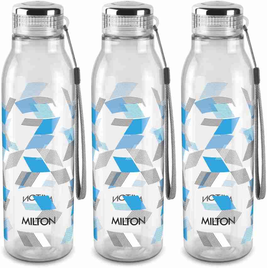 Buy Milton Helix Plastic PET Water Bottle- Blue- 1 Litre online at best  price