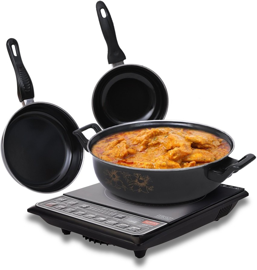 Bajaj Induction Frying Pan, Cookware, Cooking Essentials