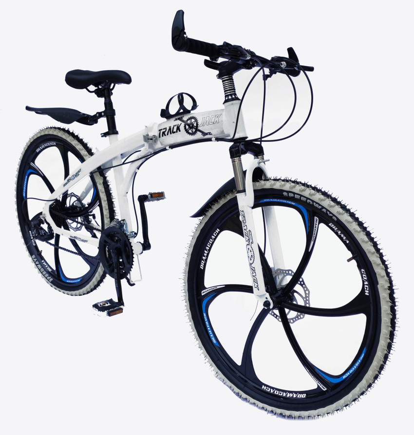 TopSpeed Foldable Sport Cycle 21Gear 17Frame Dual Disc Brakes white 26 T Mountain Cycle Price in India Buy TopSpeed Foldable Sport Cycle 21Gear 17Frame Dual Disc Brakes white 26 T Mountain Cycle onl...