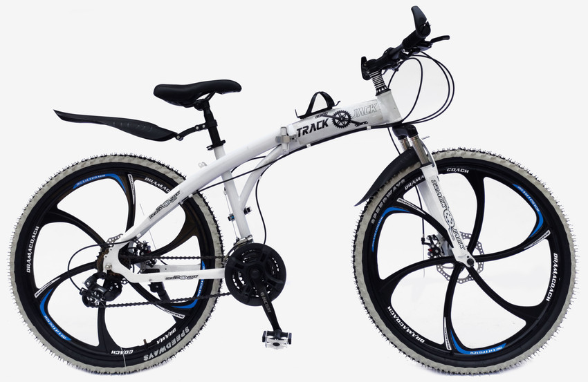TopSpeed Foldable Sport Cycle 21Gear 17Frame Dual Disc Brakes
