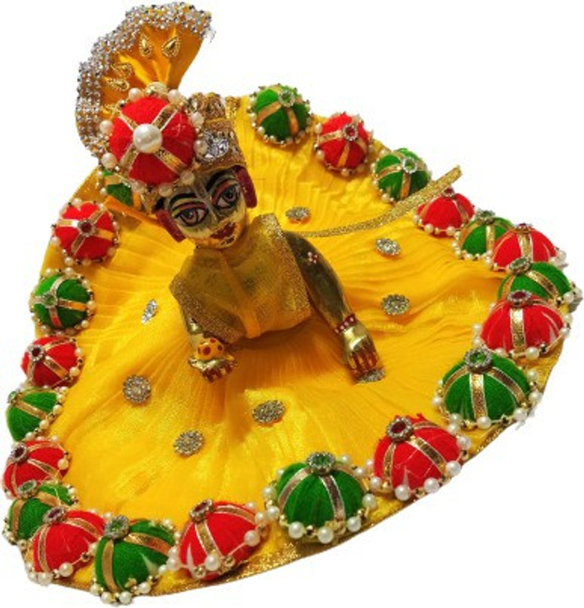 SHYAM Laddu Gopal Dress Price in India Buy SHYAM Laddu Gopal Dress online at Flipkart