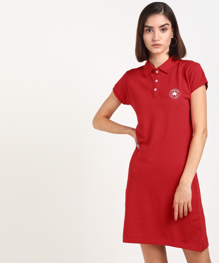 Converse Women T Shirt Red Dress Buy Casino Red Converse Women T