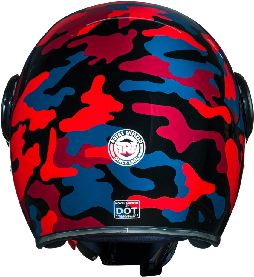 Royal enfield jet dot helmet sale