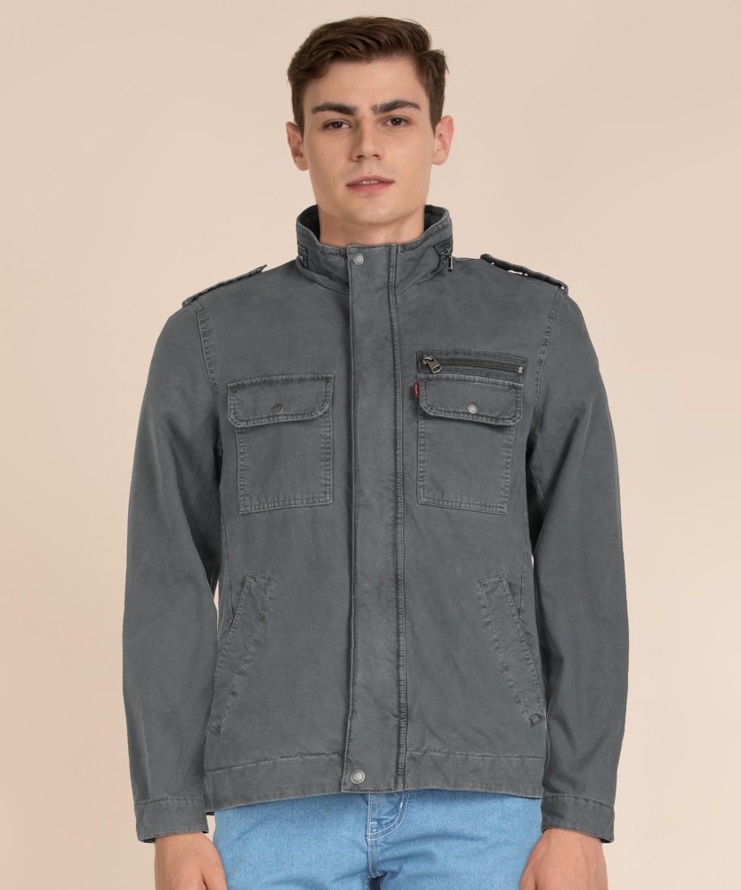 LEVI'S Full Sleeve Solid Men Jacket - Buy LEVI'S Full Sleeve Solid